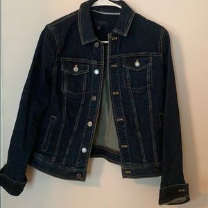 Dark denouncing Jean jacket from Talbots petites